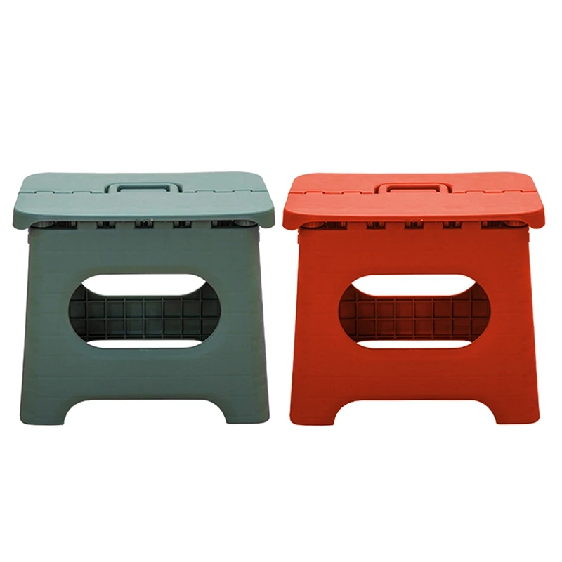 

Folding Step Stool, Folding Step Stool With Handle,Portable Collapsible Small Plastic Foot Stool For Adults