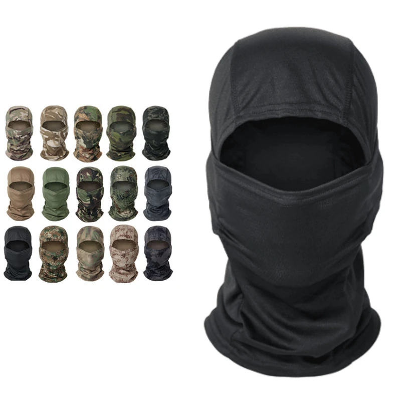 

Тактическая Балаклава Multicam, военная маска на все лицо, защитная маска для езды на велосипеде, армии, страйкбола, охоты, камуфляжная Балаклава, шарф