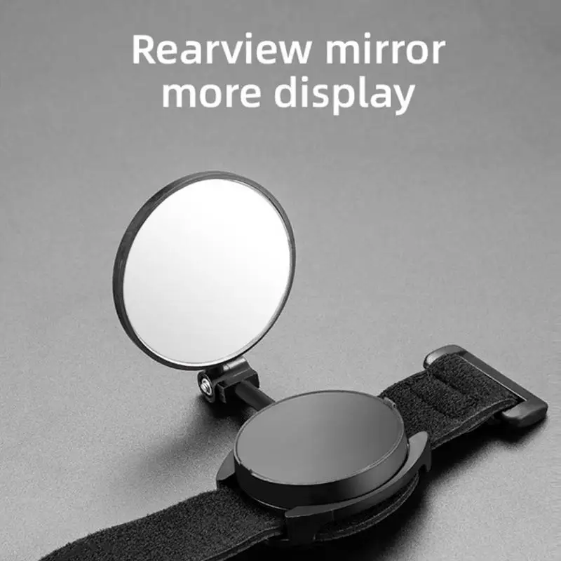 

1/4pcs Bicycle Rear Reflector Bicycle Wrist Mirror Foldable 360° Rotatable Cycling Rearview Mirror Safety Bike Arm Back Mirror