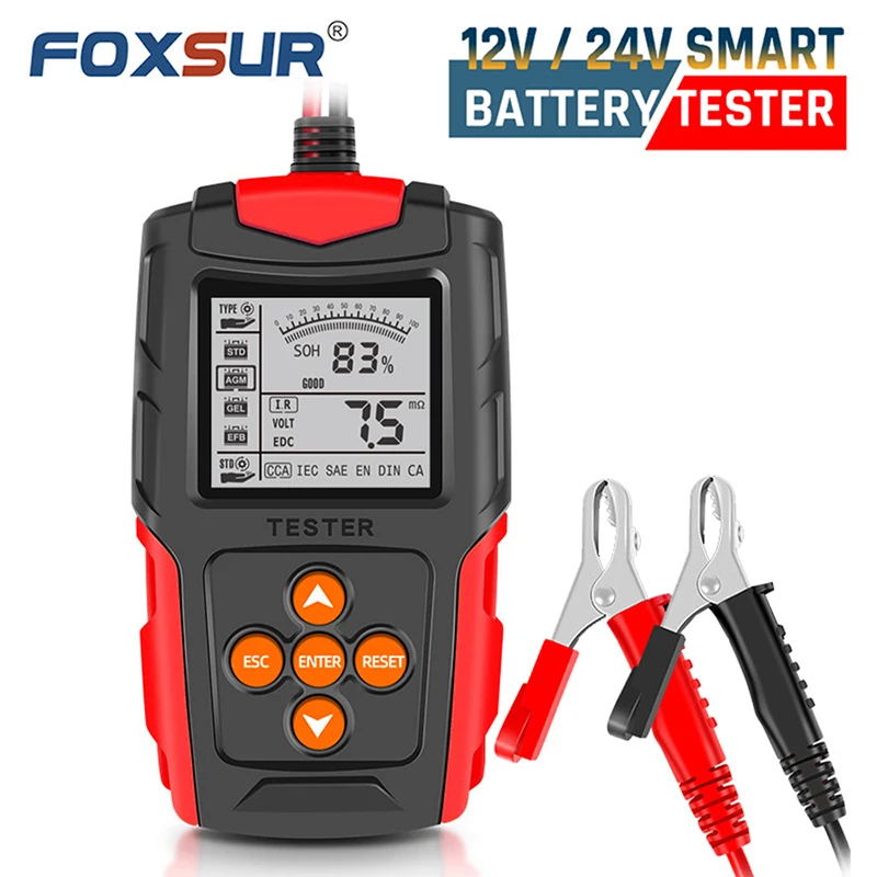 Autobatterie Tester Foxsur • Kaufen Sie offiziell