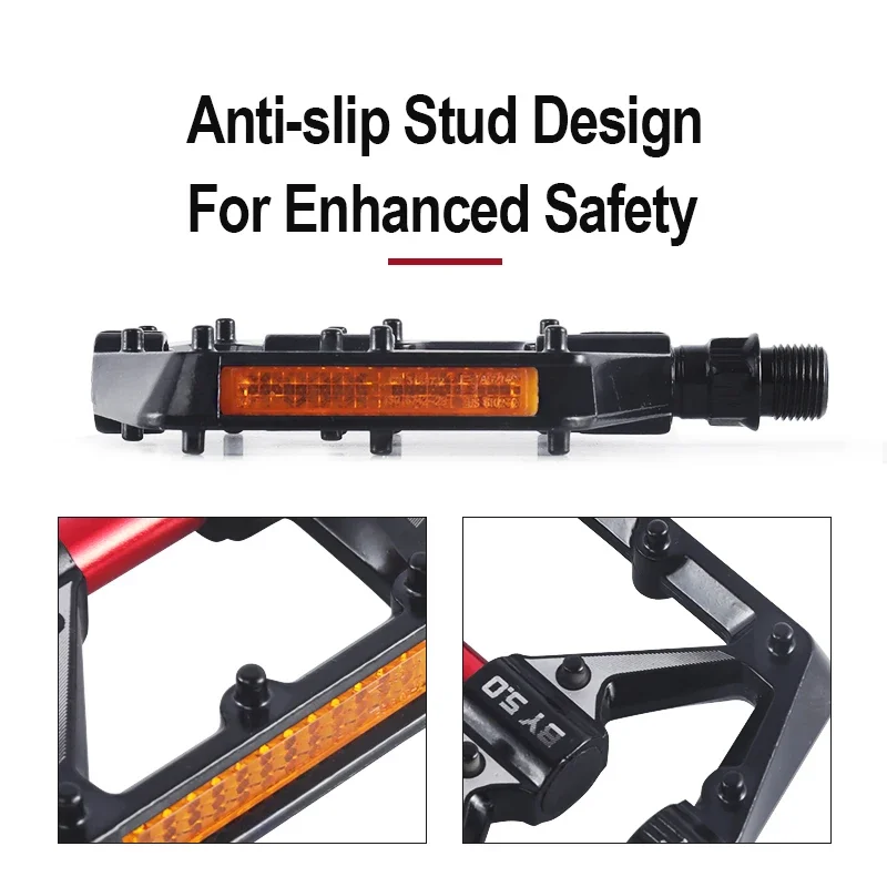 BOLANY полая велосипедная педаль из алюминиевого сплава противоскользящие педали