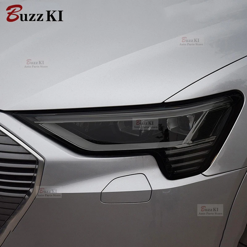 Для Audi etron 55 Quattro 2019 2020 аксессуары 2 шт. защитная пленка для фар автомобиля