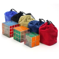 protective speed cube bag for 2x2 3x3 4x4 layer magic cube bags puzzles flannel protection pouch size thick soft cube bag