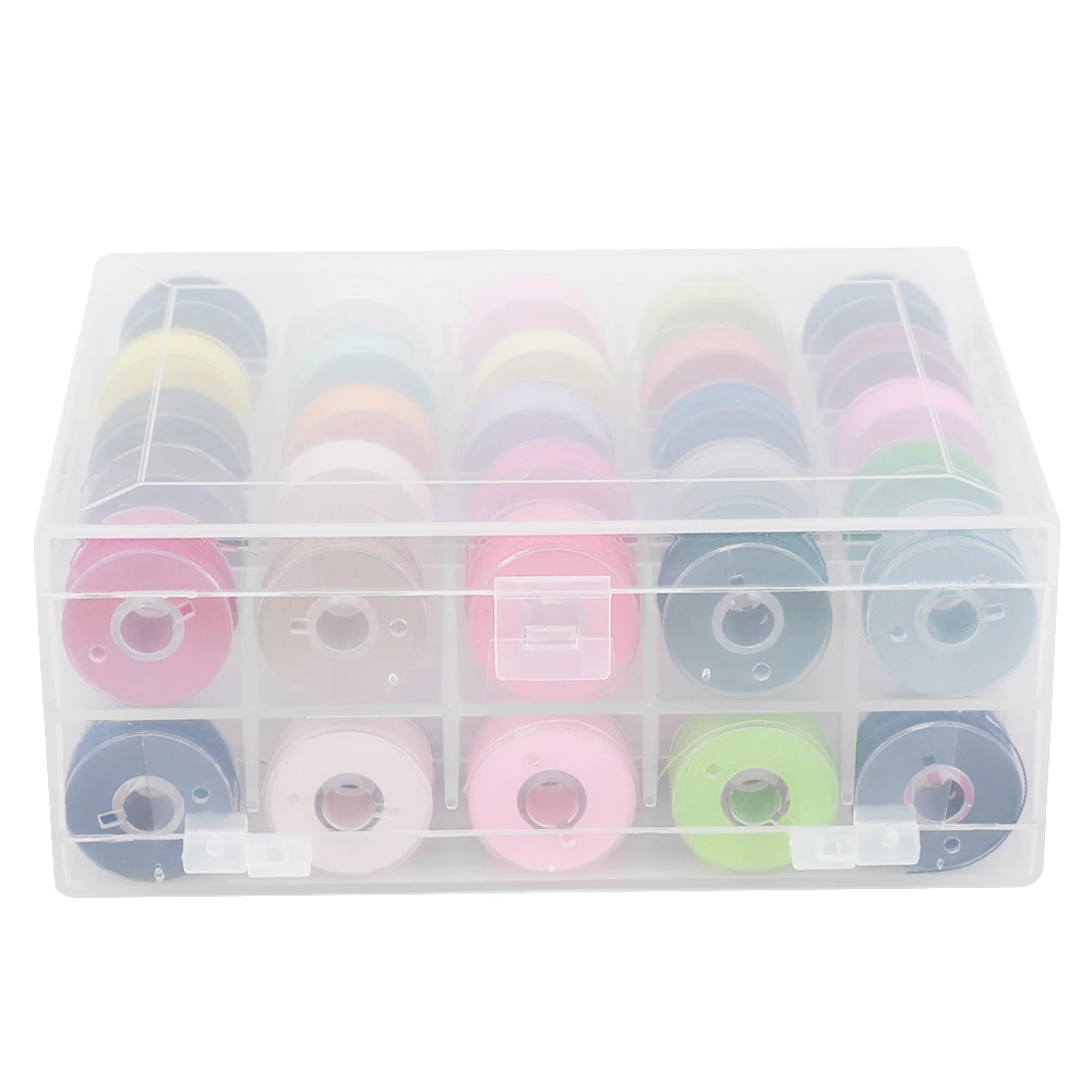 

50pcs Portable Colorful Handcraft Sewing Kit Thread Home Use Tool with Storage Box sewing sewing sewing