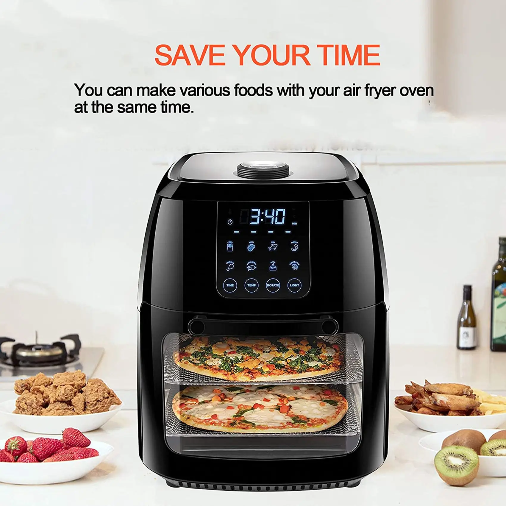 Аксессуары для фритюрниц стойки с воздушным потоком 6QT Chefman Aria и духовки Ultrean