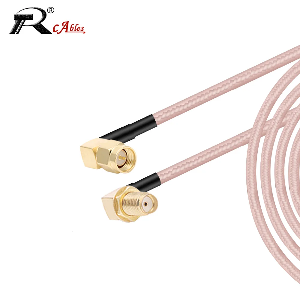 1 шт. RG316 соединительный кабель-адаптер SMA мужской прямоугольный к женский RF