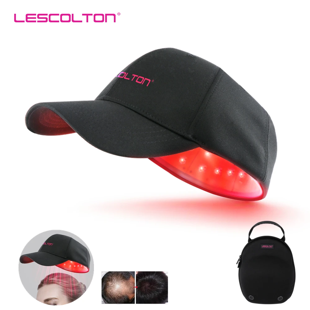 Lescolton New Laser Hair Growth Cap 650nm LLLT Laser Scalp Therapy Hair Loss Treatment Device Stimulate Hair Roots Restore Cap