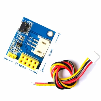 ESP8266 ESP-01 ESP-01S RGB LED Controller Module for Arduino IDE WS2812 Light Ring Smart Electronic DIY 1