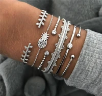 new rosel alloy chain bracelet set6pcs bracelets hand cate ba