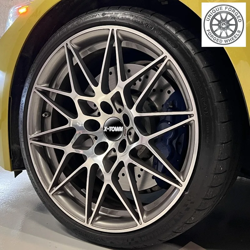 Фото 26 Style 8J Цельные серебристые диски 17 18 19 20 22 24 дюйма для легковых автомобилей 5x108 5x120 5x114.3 Кованые легкосплавные диски для Mercedes F №1