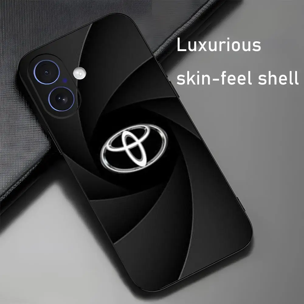 Спортивный чехол для телефона Cool Car T-To-yot-AES iPhone 16 15 14 13 12 11 X XR XS 8 Plus Mini Pro Max мягкий