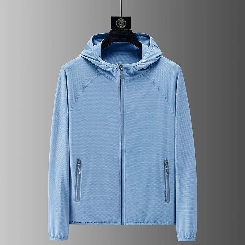 Куртка мужская Тонкая в Корейском стиле модная уличная одежда Techwear стильная