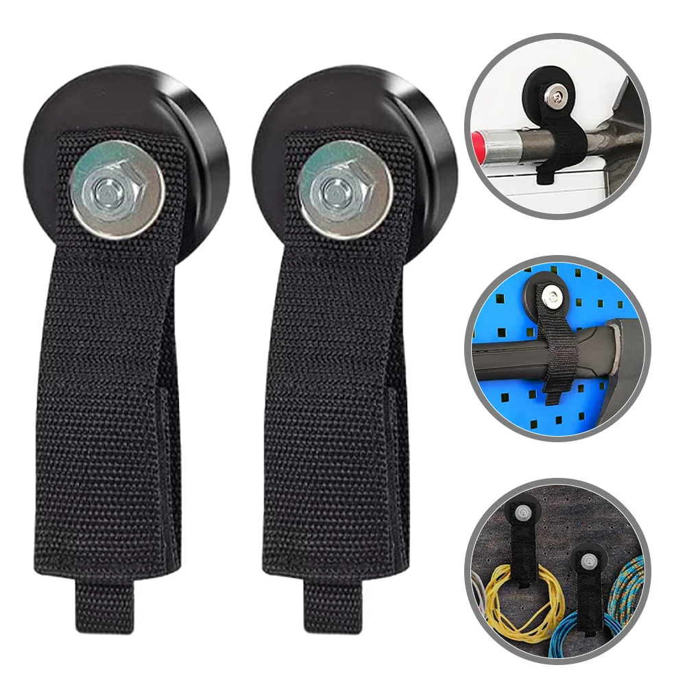 

2pcs Garage Tool Hooks Magnetic Hooks Multifunctional Wall Tools Storage Hooks