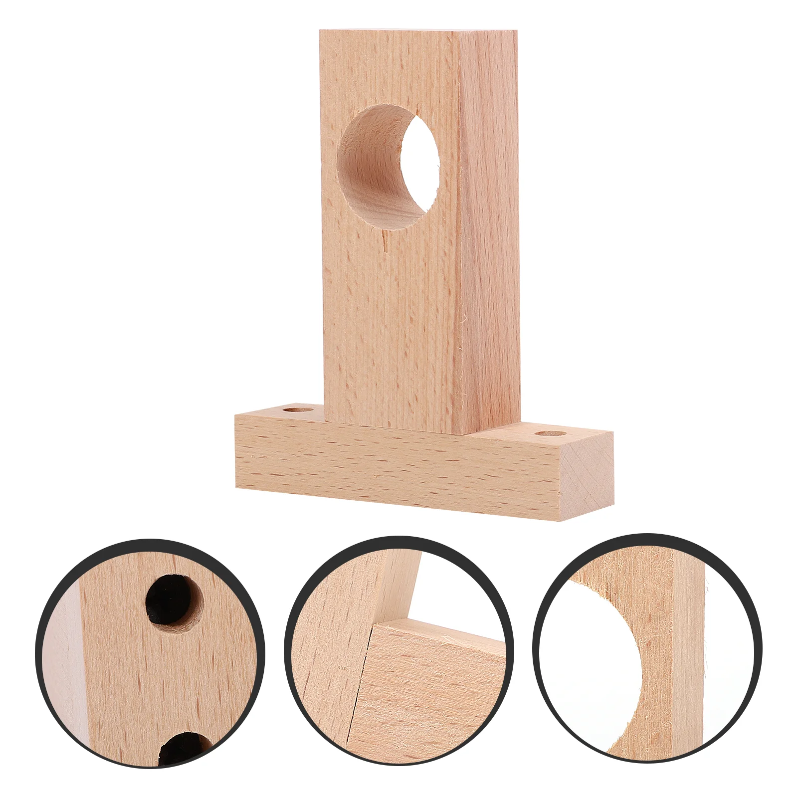 

2pcs Wall Curtain Pole Brackets Wardrobe Pole Holder Wardrobe Socket Closet Rod Bracket