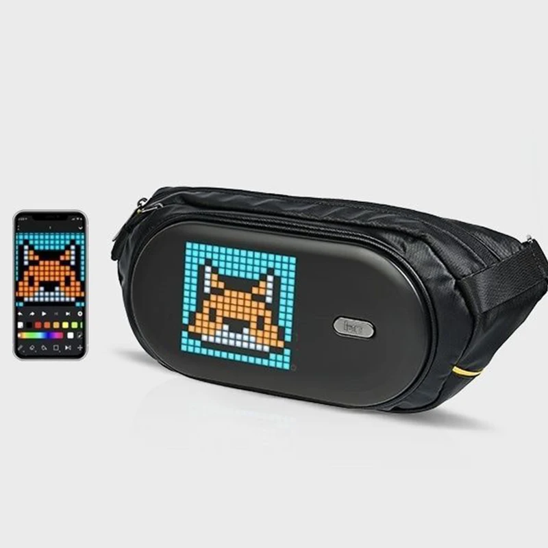 Сумка-слинг-C Pixel Art модная сумка для динамика спортивная улицы вместительная