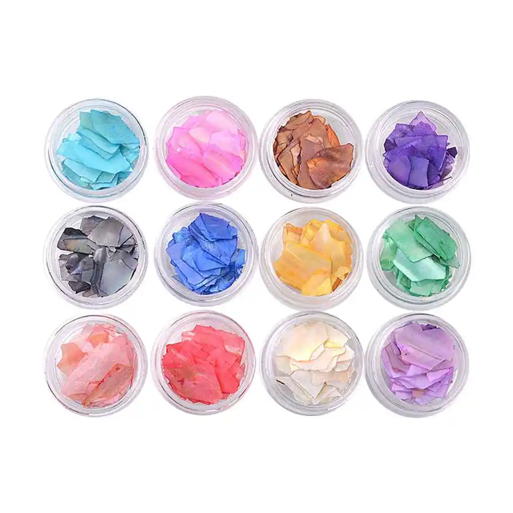 

12 шт./набор, декоративные наклейки для ногтей