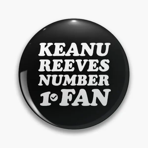 Киану Ривз номер 1 мягкая пуговица булавка ювелирное изделие воротник декор