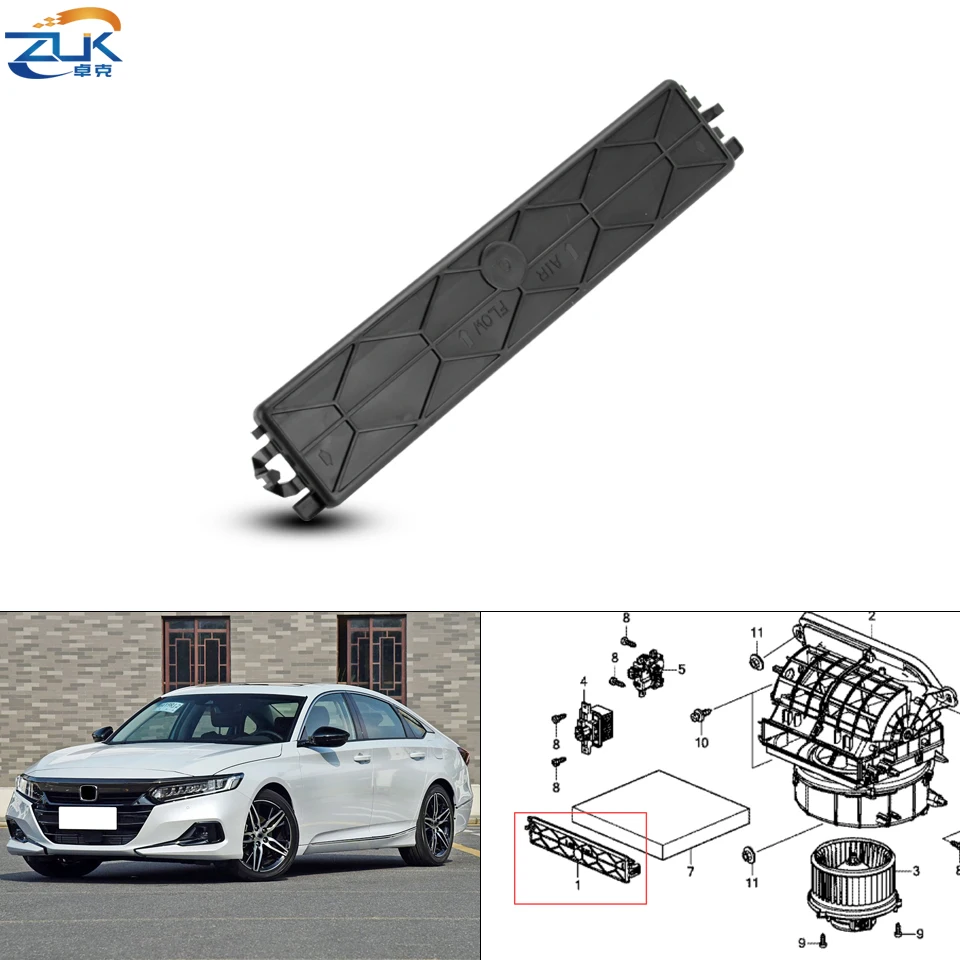 

ZUK для HONDA ACCORD TVA G10 2019 2020 2021 2022 2023 крышка фильтра кондиционера CV крышка фильтра салона кондиционера