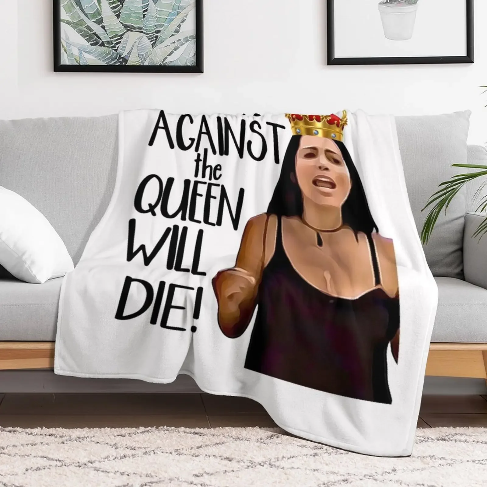 90-дневное одеяло Fiance Larissa Who Is Against the Queen Will Die теплое зимнее покрывало одеяла