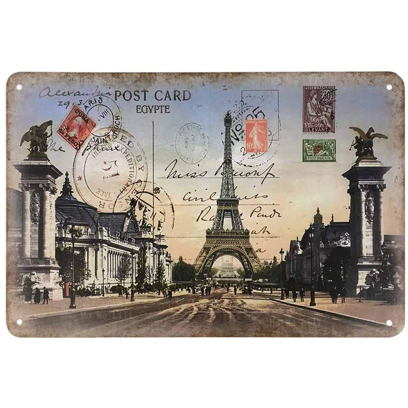 

Vintage Travel Poster Eiffel Tower Rome Italy Cancun Mexico Retro Style Canvas Wall Art For Livingroom Bedroom Decor