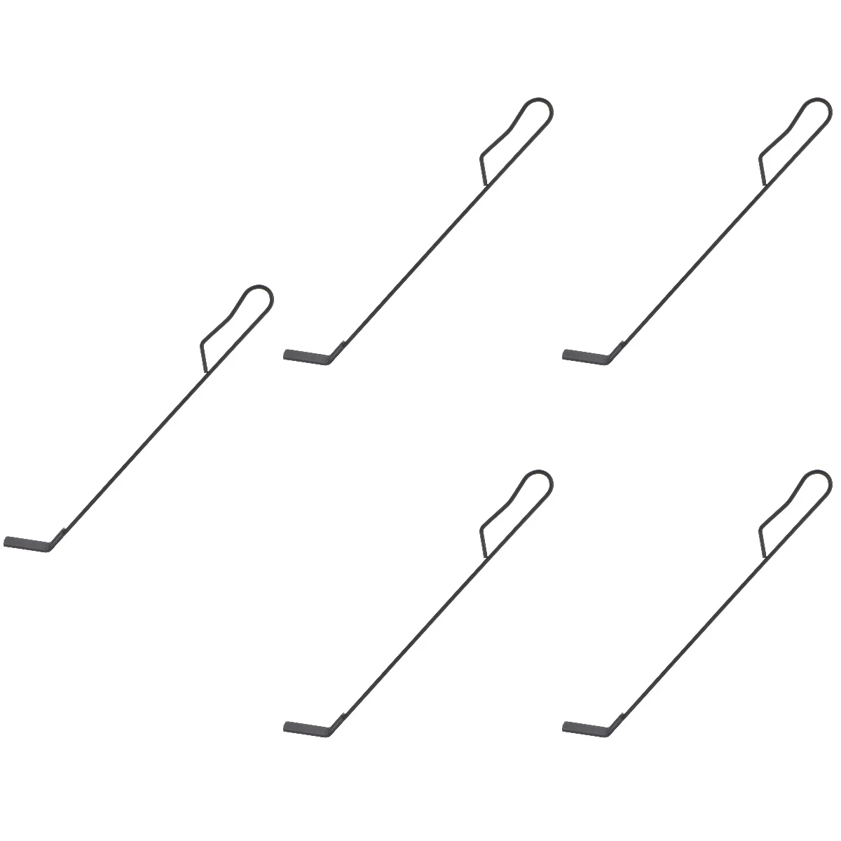 

5x Charcoal Grill Grill Charcoal Rake Barbecue Tool Home Supplies Kitchen for Home Grill Outdoor Kitchen