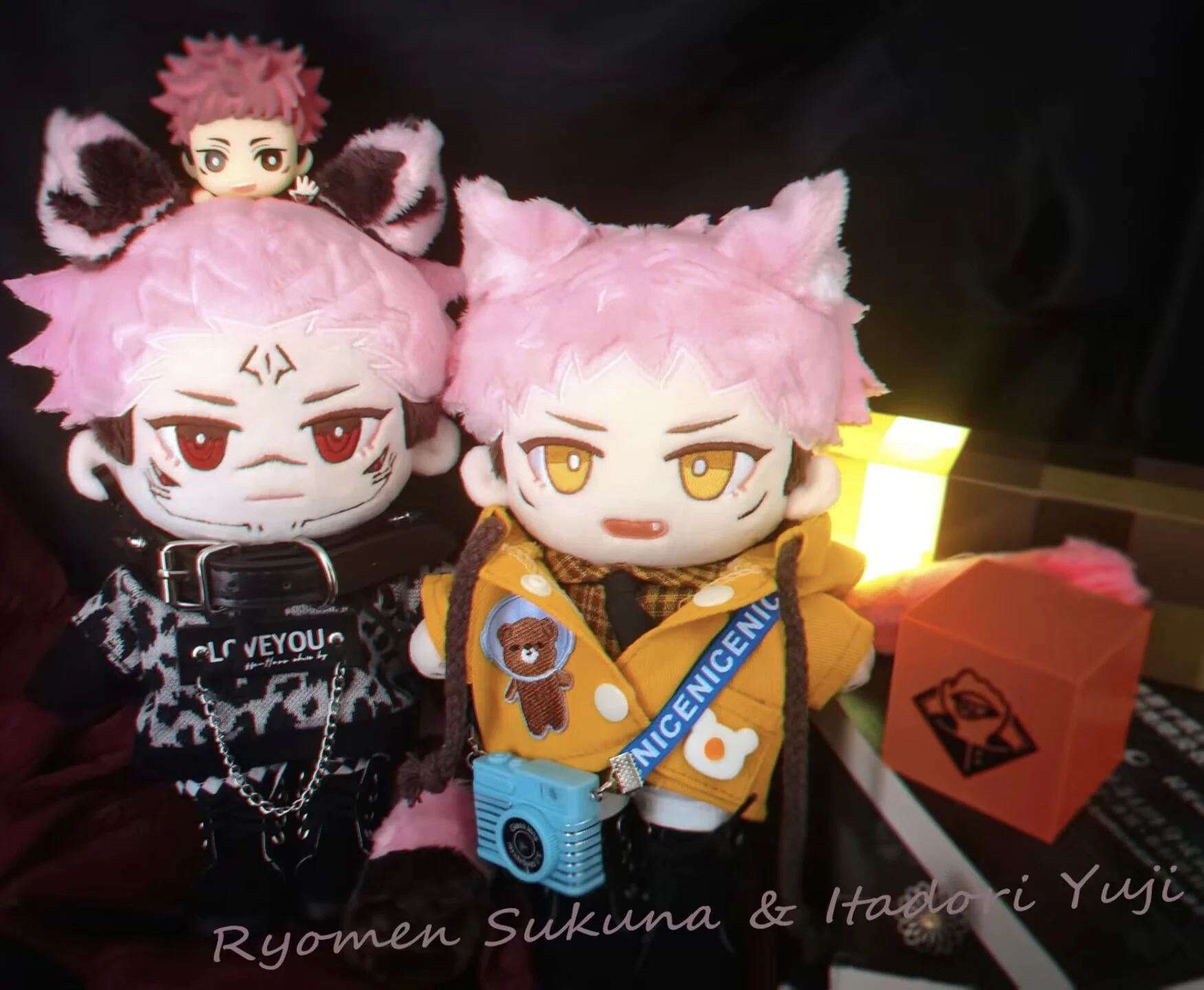 

20cm Plush Doll Body Toy Anime Jujutsu Kaisen Ryomensukuna Ryomen Sukuna Itadori Yuji Cute Soft Plushie Lovely Cosplay Gift