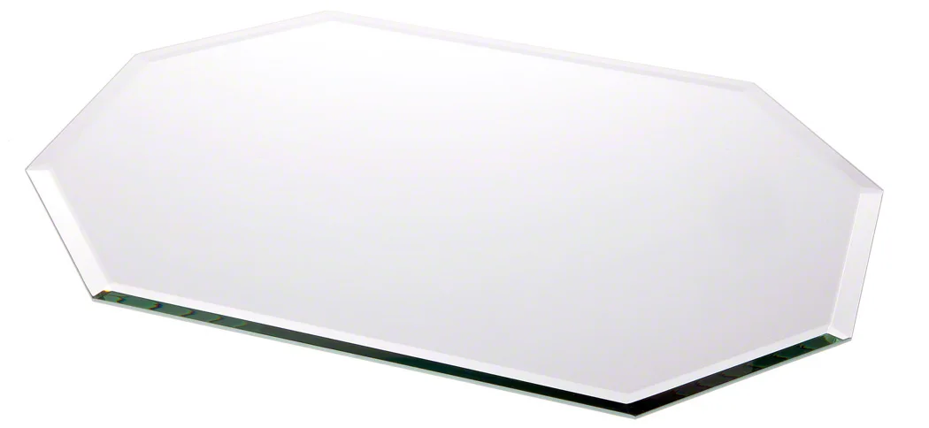 

HMTX Long Octagon 5mm Beveled Glass Mirror, 13 inch x 18 inch