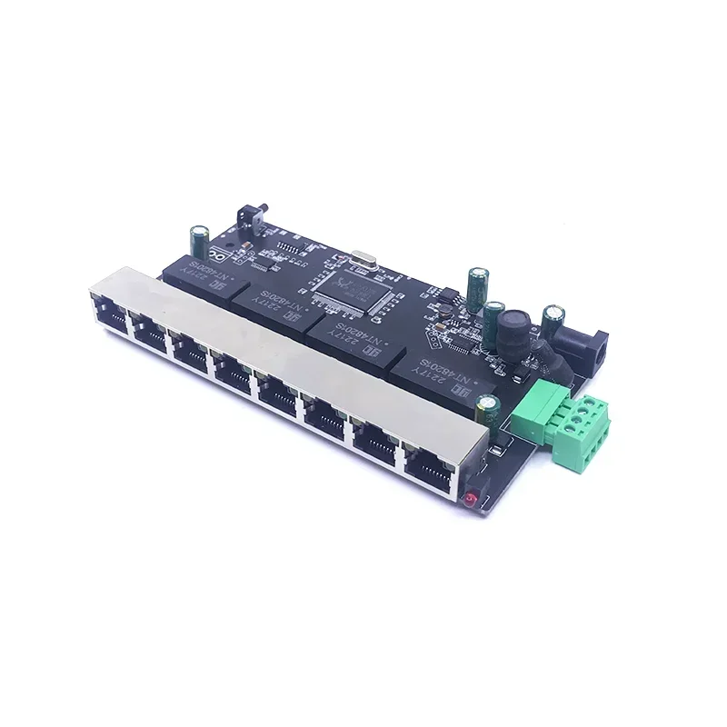 8-портовый 10/100/1000M POE 48V(400W-600W) Управляемый коммутатор 802.3BT/ class8