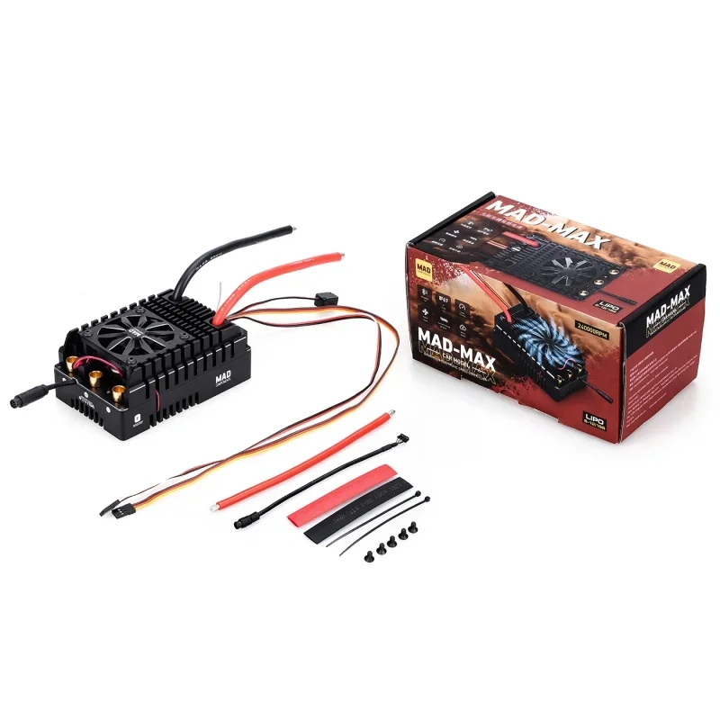 Фото RoRusNew MAX15 HV 6-12s ESC для радиоуправляемой модели автомобиля масштаба 1/5 №3