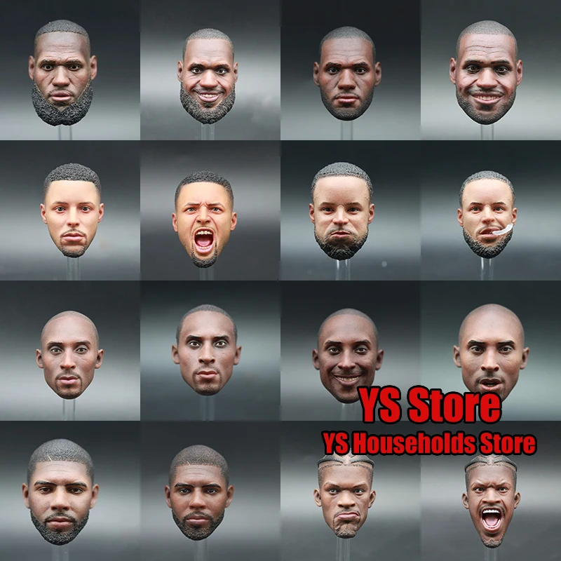 Игрушки для козла оригинальные 1/6 популярный баскетболист нежная голова