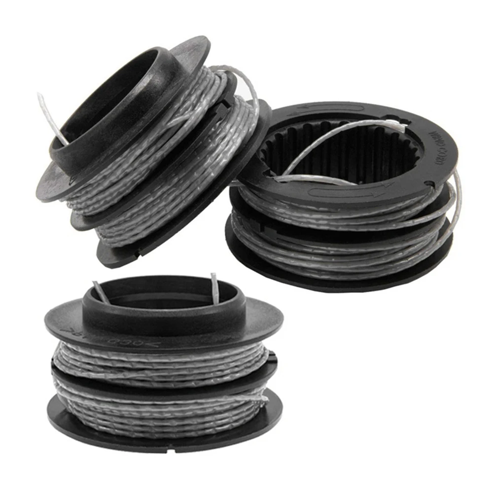 

3 Pack 0.080-Inch 80V Front Mount String Trimmer Replacement Spool for Greenworks SB00L00