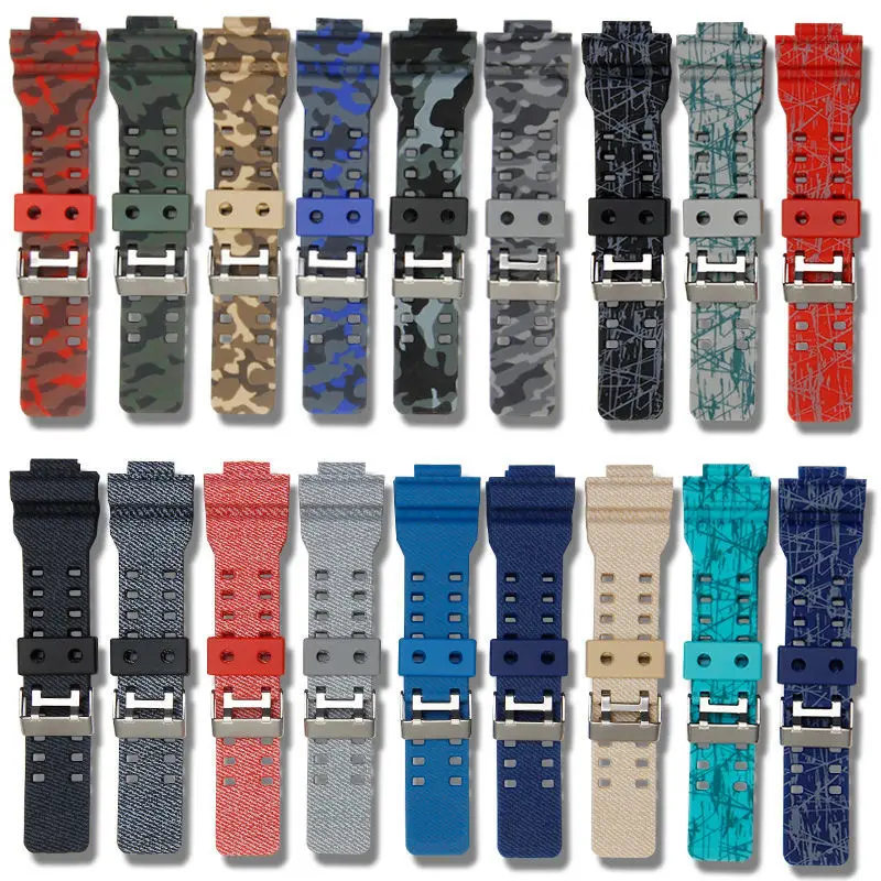 

8888Rubber Watch Strap Substitute Casio G-SHOCK GLS/Gd/Ga-100 110 120 Accessories G-SHOCK