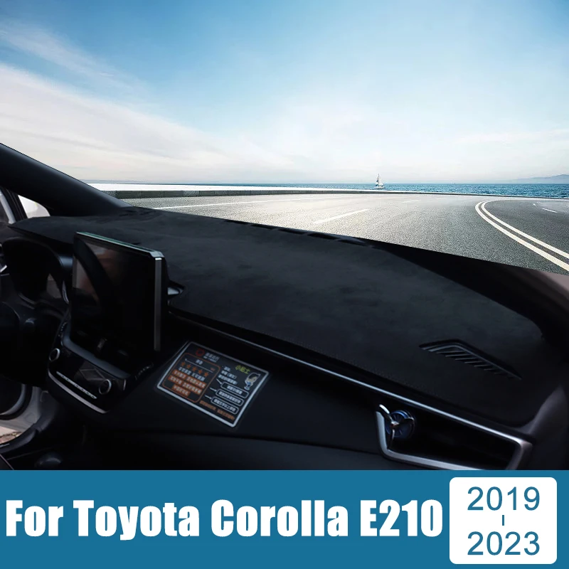 

For Toyota Corolla E210 2019 2020 2021 2022 2023 Hybrid Car Dashboard Cover Avoid Light Pad Anti-UV Carpet Case Non-Slip Mats