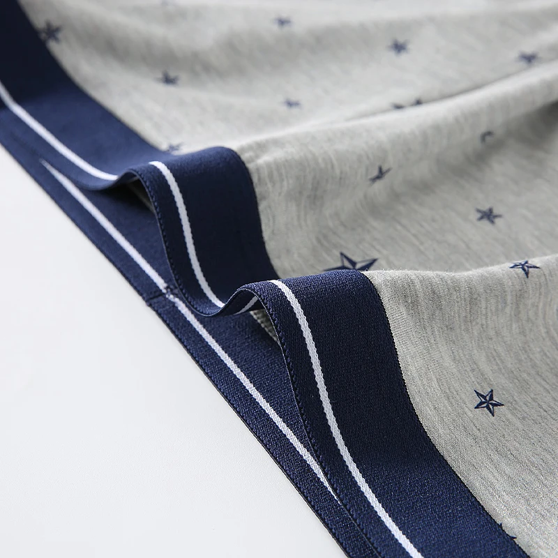 4pcs Men's Boxer Underpants Cotton Homme Panties Men Underwear Shorts Elastic Breathable Fashion Sexy Set Male Boxershorts Soft