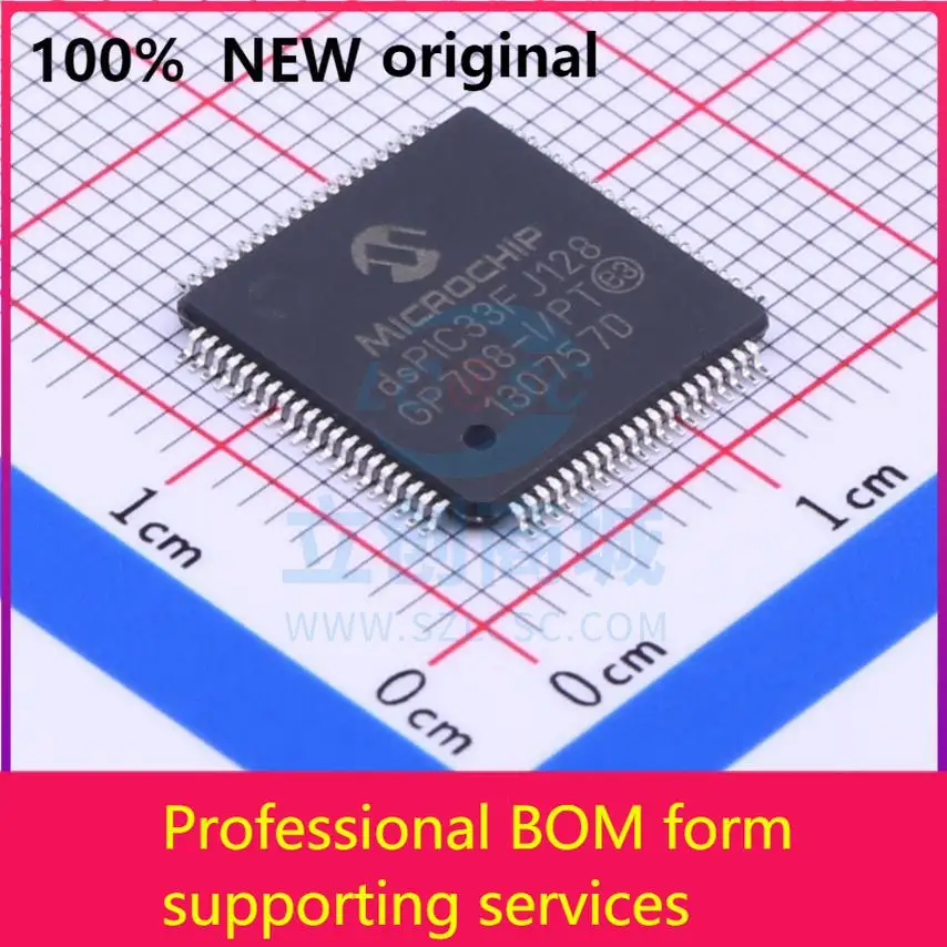

DSPIC33FJ128GP708-I/PT DSPIC33FJ128GP708New original IC chip 100% original