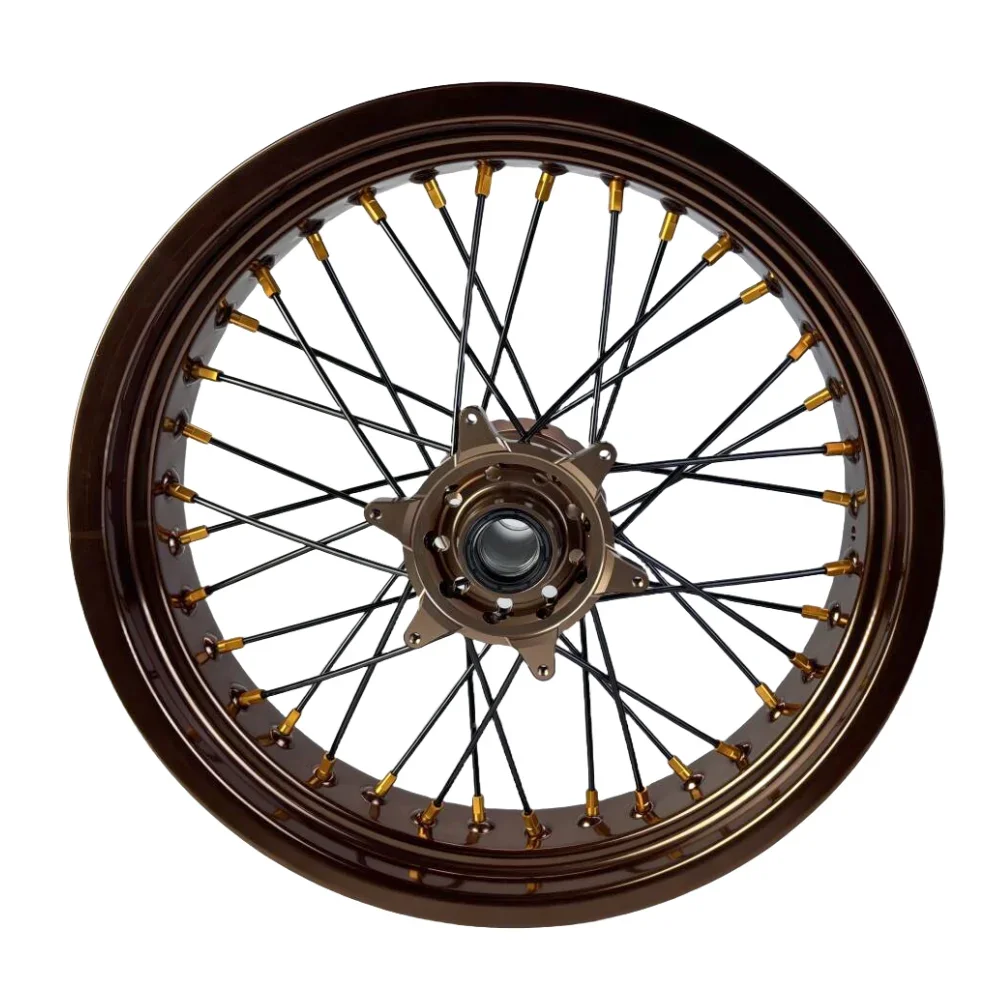 Фото Новые горячие поступления OEM-типа 17 дюймов, наборы колес Supermoto для YZ/YZF 250 450 №3