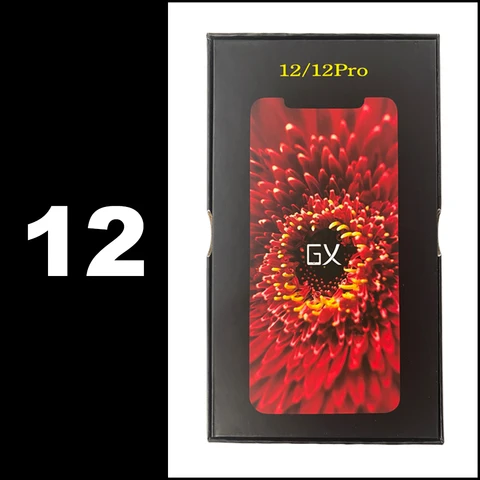 Дисплей GX OLED для iPhone X XS XSMAX 11PRO, жесткий OLED-дисплей для iPhone 12, ЖК-экран AMOLED с дигитайзером в сборе, замена