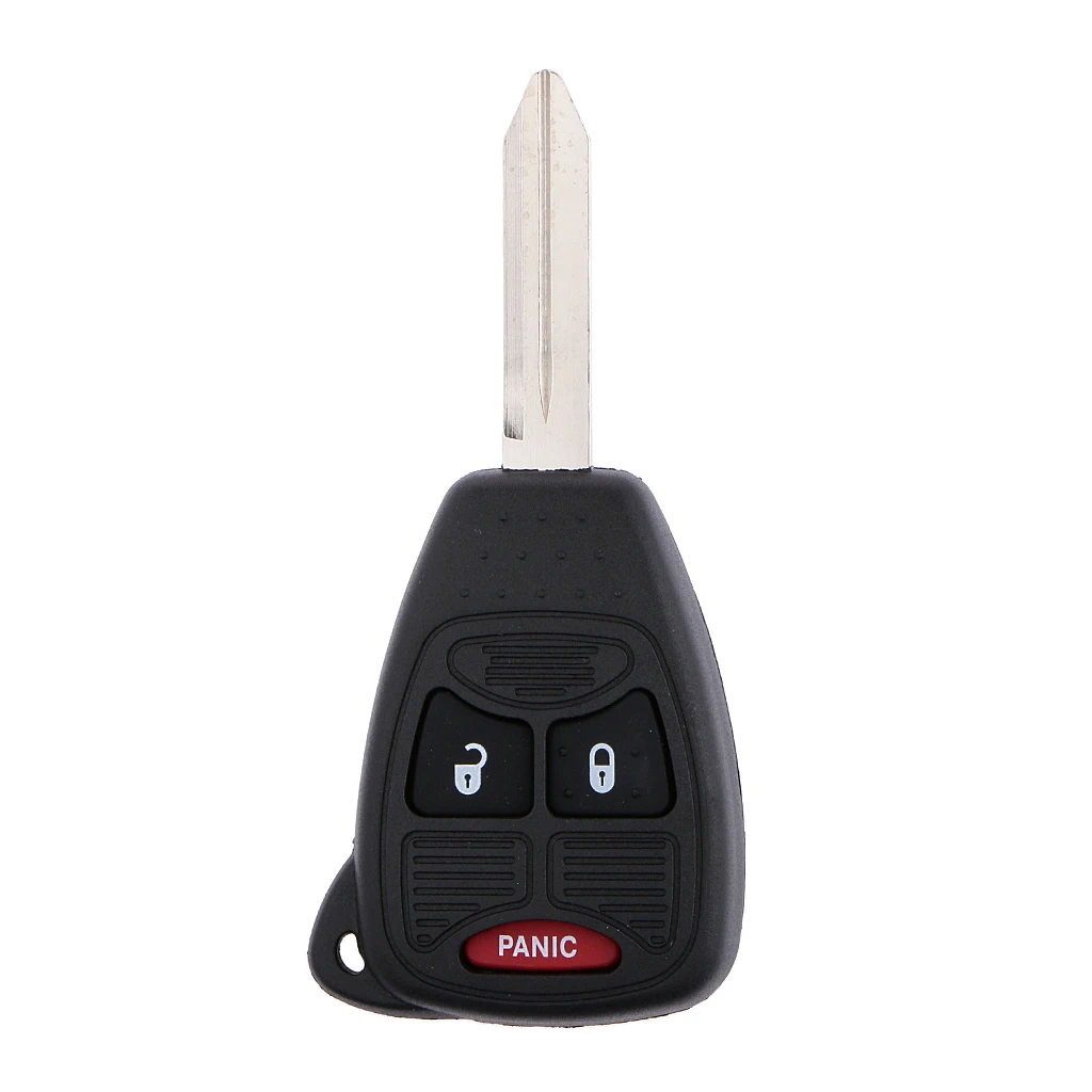 

Uncut Blank Remote Key Shell Case for Dodge Jeep 3-Buttons