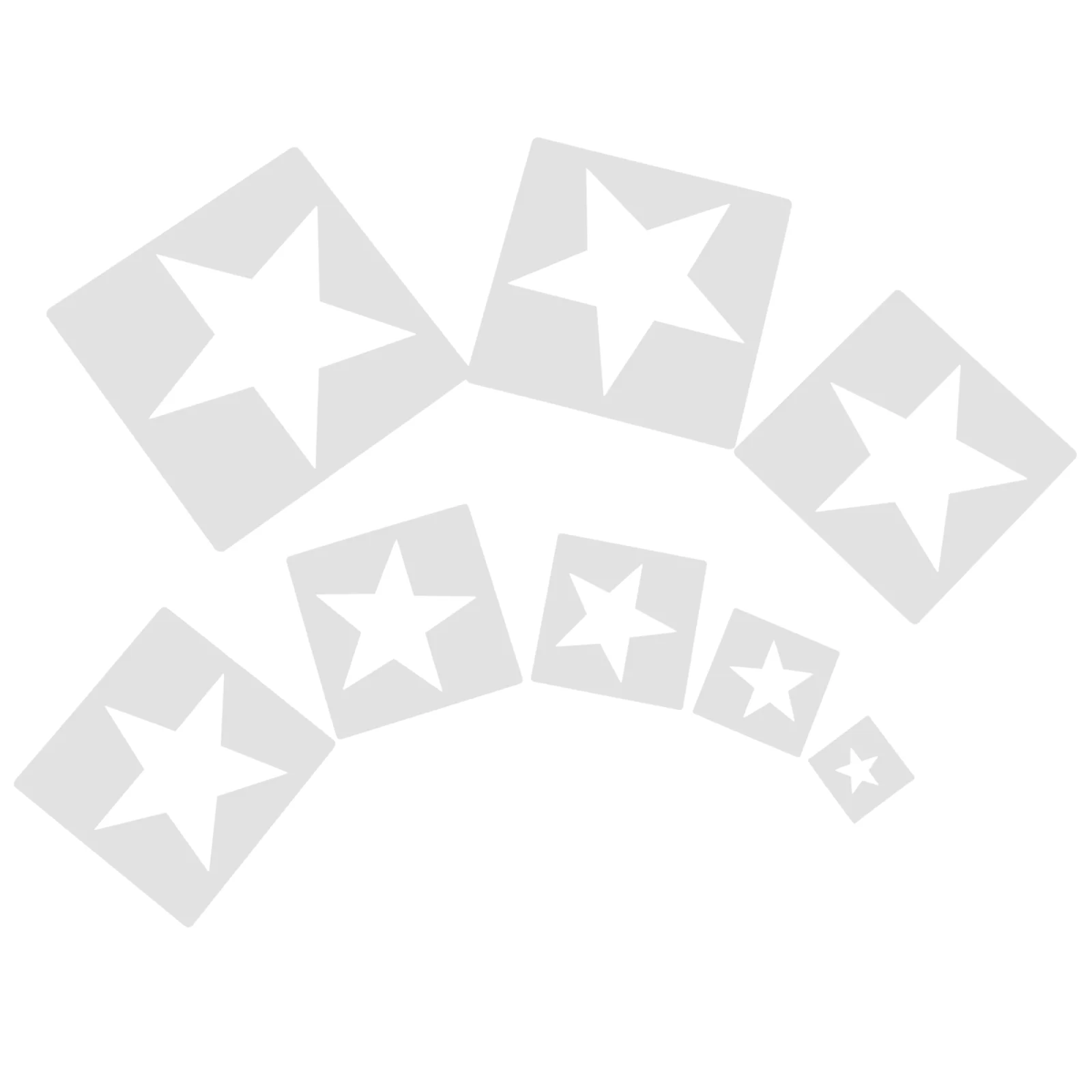 

Stencils Painting Stencil Star Template Reusablelarge Diy Templates Crafts Wall Stars White Scrapbookingtwinkle Spraygeometric