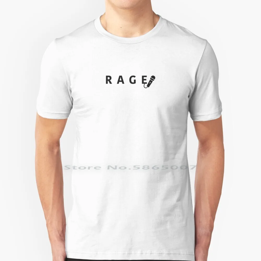 

Rage ( Big ) T Shirt 100% Cotton Aggretsuko Big Size 6xl Tee Gift Fashion
