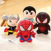 50cm new genuine disney marvel avengers cute soft stuffed hero dark spider manthorsuperman plush toys christmas gifts for kids