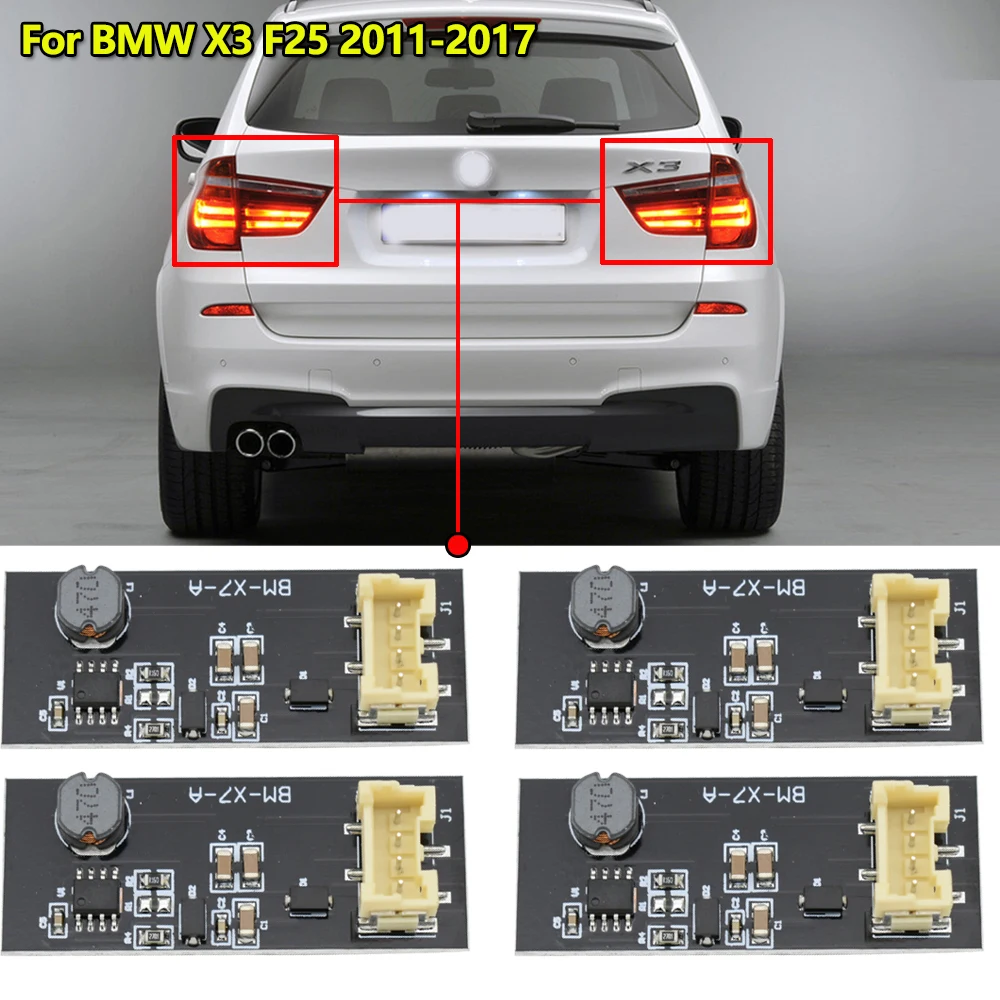 

New Rear Driver F25 b003809.2 LED Light Repair Led025 3W 63217217314 Replacement Board Tail Light For X3 Sport 02CBA1101ABK Chip