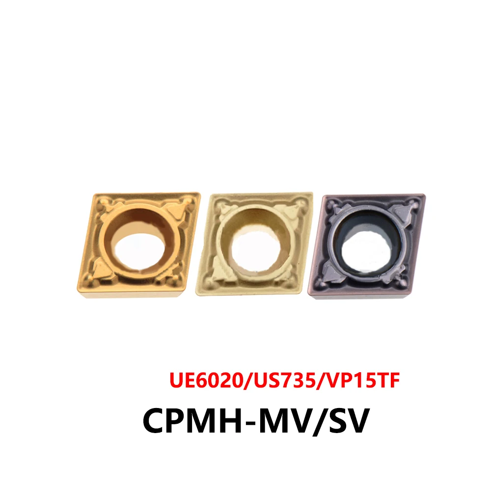 CPMH 080208 080204 -MV 090304 090308 MV UE6020 US735 VP15TF Оригинальные твердосплавные вставки CPMH0903 0802