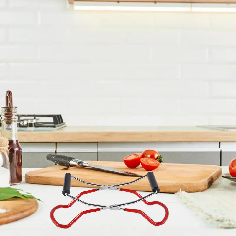 Подъемник для банок щипцы подъемник из нержавеющей стали с рукояткой зажим