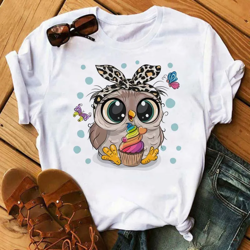 

Women T-shirt Cartoon Lowl Graphic T-shirt Harajuku 90s Kawaii Print Casual Women's Clothing Tops T-shirt Female Shirt,Drop Ship