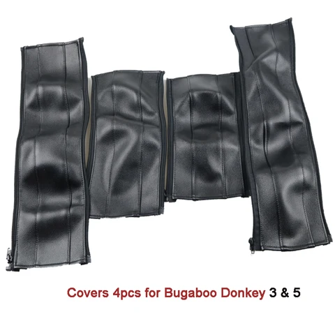Чехлы на подлокотники для коляски Bugaboo Donkey 1, 2, 3, защитный чехол из искусственной кожи, с ручками бамперов, аксессуары для детской коляски
