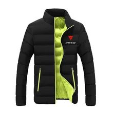 Mens Winter Jackets Fashion Casual Windbreaker Stand Collar Thermal Coat Outwear Oversized Outdoor Camping Jacket Male Clothes 