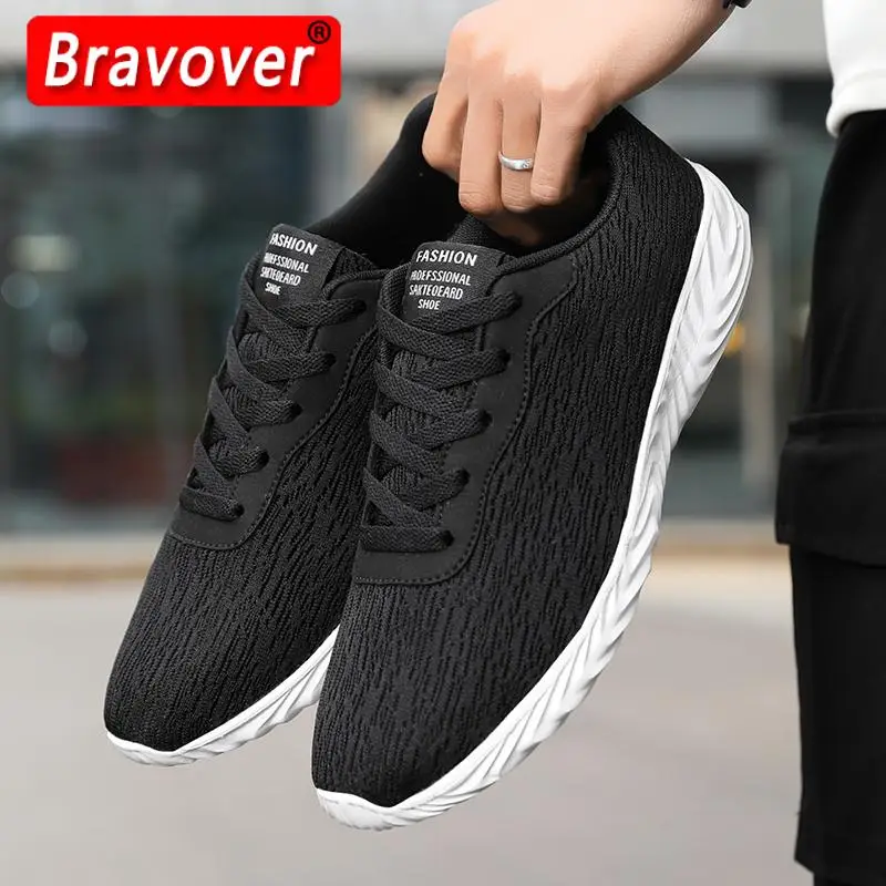 New Men Sport Sneaker Lightweight Casual Shoes Comfortable Mesh Running Shoe Male Breathable Tenis Walking Shoes