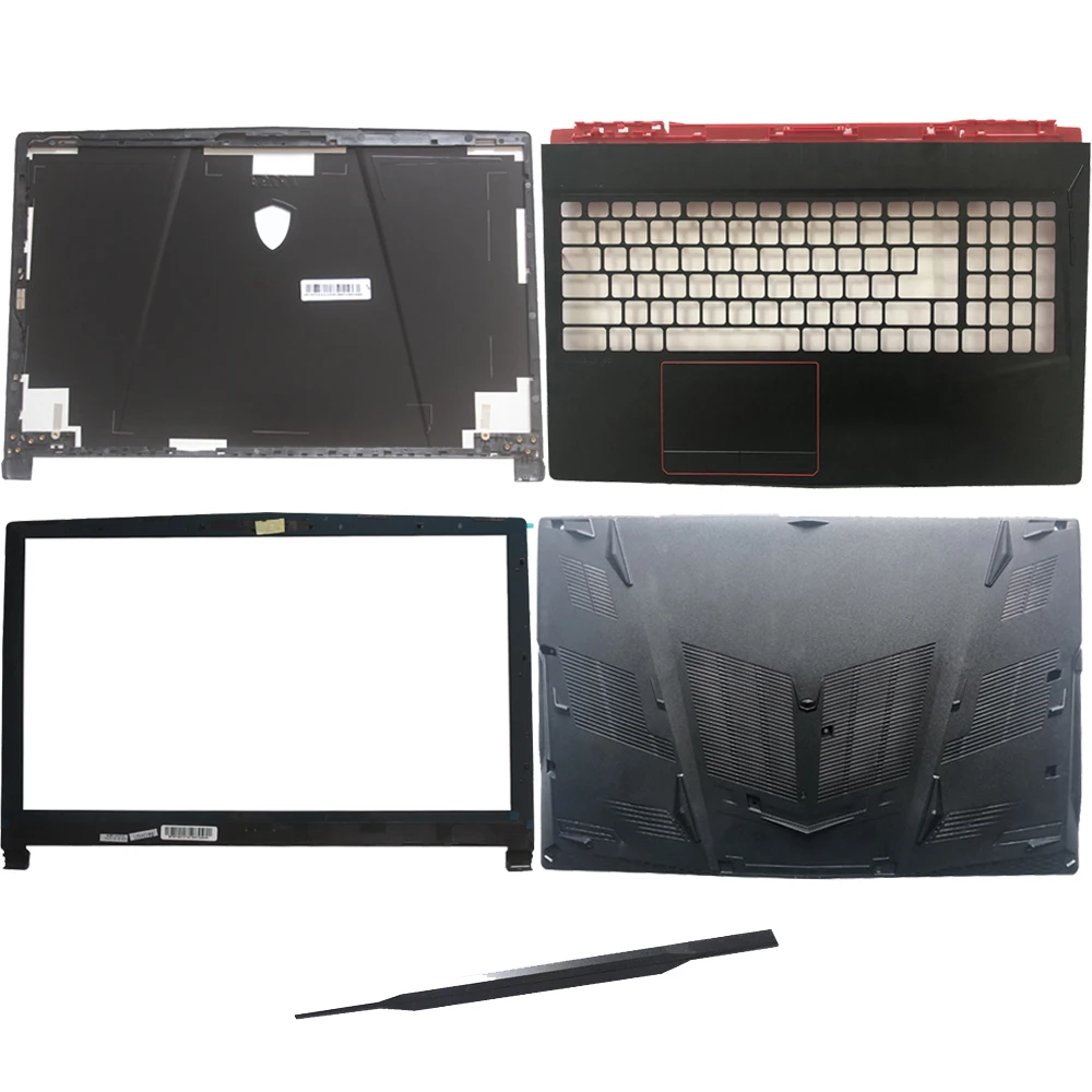

New For MSI GE63 GE63VR MS-16P1 MS-16P5 Laptop LCD Back Cover/Bottom Base Case/Hinges