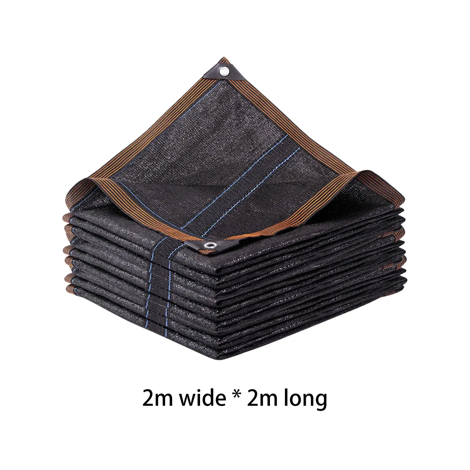 Сетчатый козырек с люверсами для выращивания растений в саду от солнца тканевый